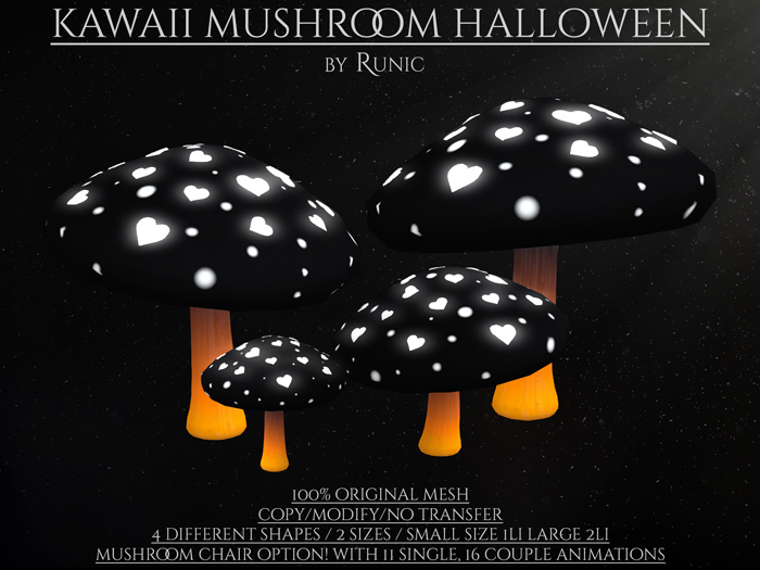 .: Runic :. Kawaii Mushroom Halloween
