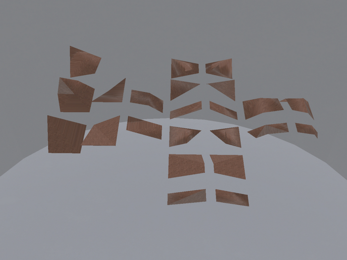 Plane  roof  - MESH - FULL PERM