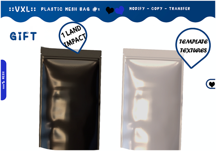 ::VXL:: PLASTIC MESH BAG #1
