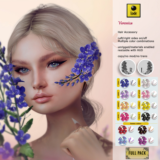 *LODE* Hair Accessory - Veronica [Full pack]