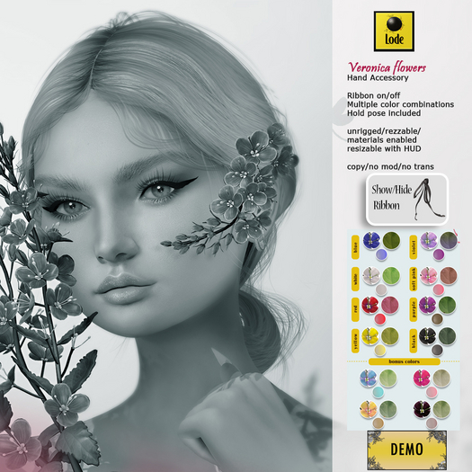 DEMO *LODE* Hair Accessory - Veronica