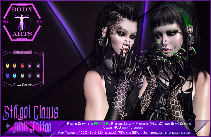 BodyArts - Strigoi Set