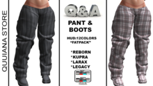 Q&A-PANT AND BOOTS {FATPACK}