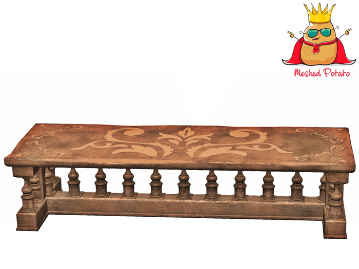 Meshed Potato Medieval Long Table Full Perm