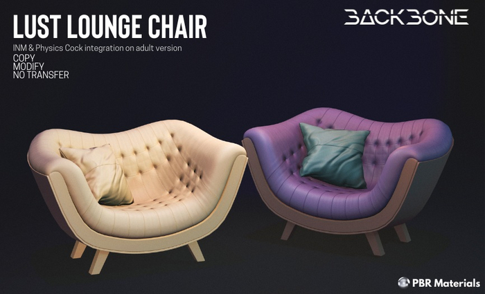 BackBone Lust Lounge Chair - PG