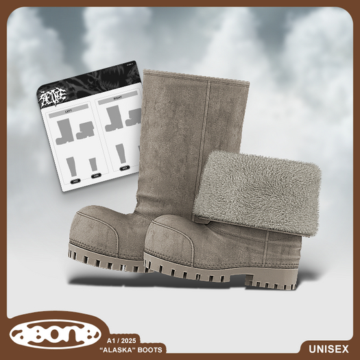 [A1] "Alaska" boots [bone]
