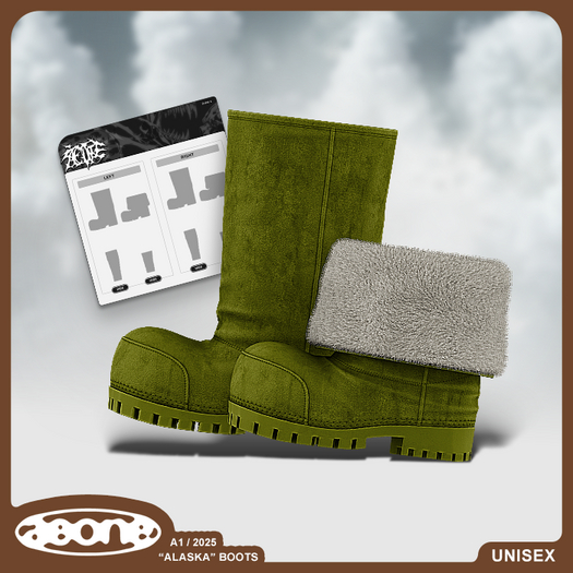 [A1] "Alaska" boots [moss]