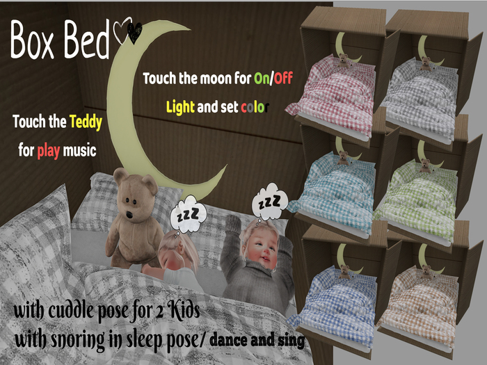 Box Bed Pink // Last Unicorn