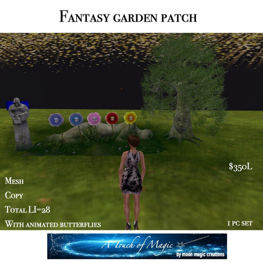 Fantasy Garden patch -Box LI=28