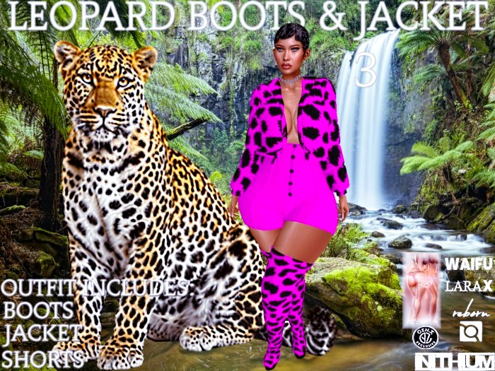 (SF) Leopard Boots & Jacket 3
