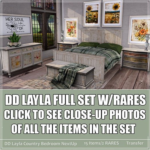 DD Layla FULL SET W/RARES (Transfer Version)
