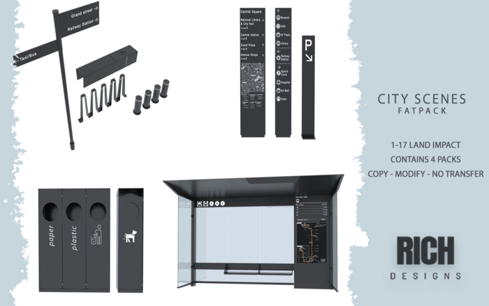 RICH City Scenes Fatpack