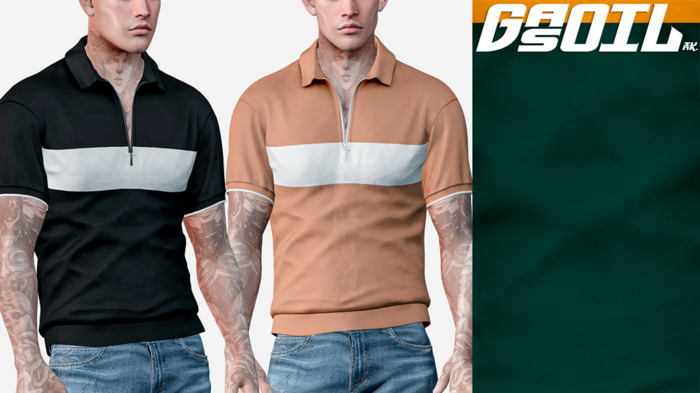 [GL - inc.] - Matt Polo Green Red