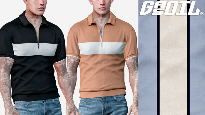 [GL - inc.] - Matt Polo Black Blue White