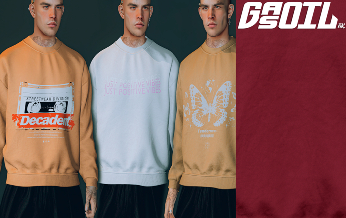 [GL - inc.] - Colin Sweatshirt Dark Red