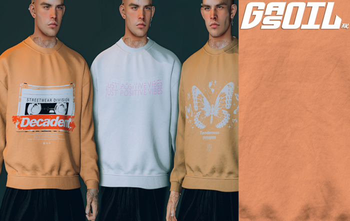 [GL - inc.] - Colin Sweatshirt Orange