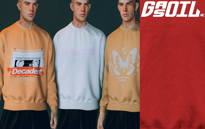 [GL - inc.] - Colin Sweatshirt Red