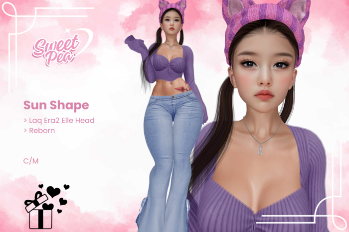 Sweet Pea. Sun Shape / Laq Elle & Reborn
