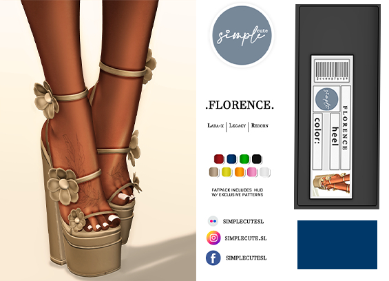 [simpleCUTE] Florence - Blue  //ADD ME//