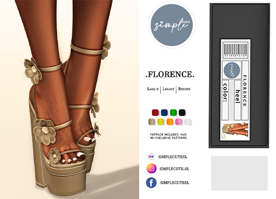 [simpleCUTE] Florence - White  //ADD ME//