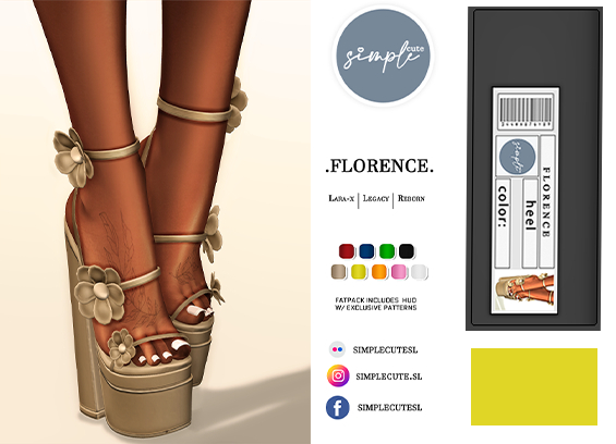 [simpleCUTE] Florence - Yellow  //ADD ME//