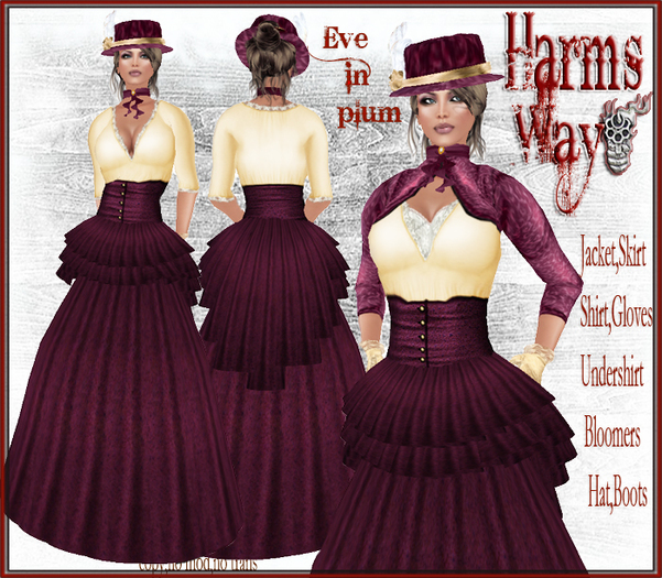 Harm's Way Eve in Plum