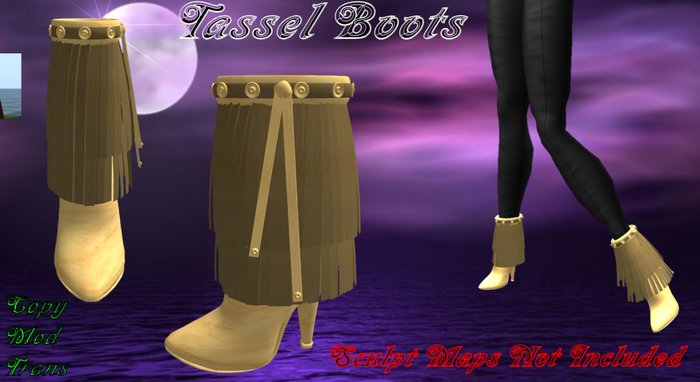 Tassel Boots