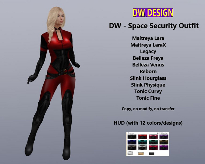 DW - Space Security Outfit
