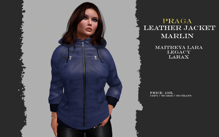 Praga Leather Jacket - Marlin