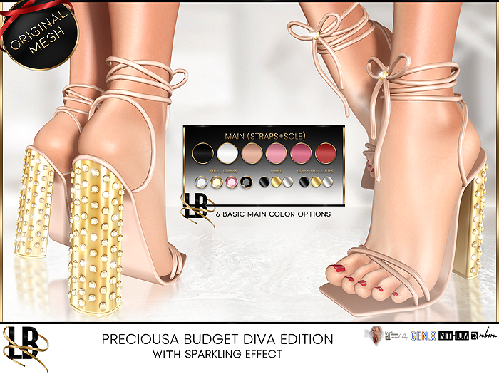 LB - Preciousa Heels *Budget Diva Edition* Dollarbie