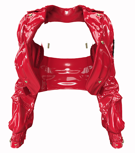 *CK* Feminity jacket RED