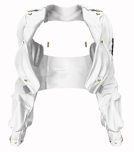*CK* Feminity jacket WHITE