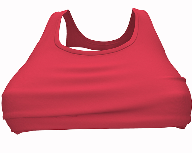 *CK* Feminity top RED