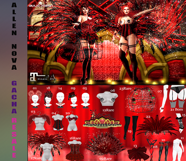 ❣️ 01 Hair-[GIULIADESIGN]-Moulin Rouge- SALE !