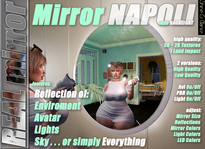SG Technology - Real Mirror 'NAPOLI' - PBR
