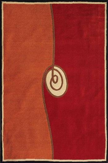 SO Rugs Upsilon in Brick