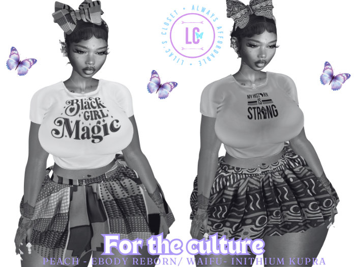 (LC) For the Culture Outfits DEMO