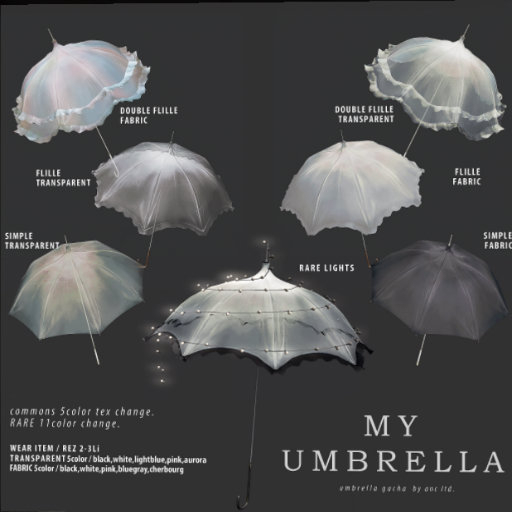 box) {anc} my umbrella (transparent) simple