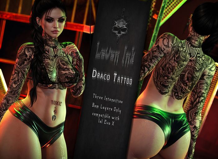 Leven Ink - Draco Tattoo