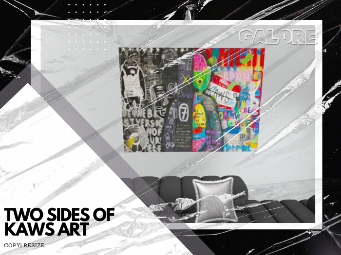 [G A L O R E] TWO SIDES OF KAWS