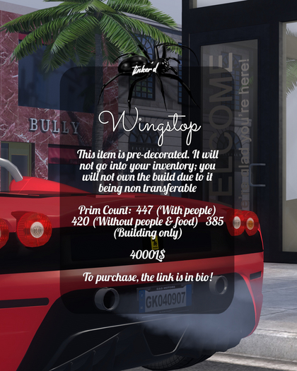 Tinker'd Invoice: Wingstop