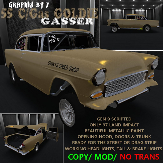 GB7 55 C/Gas GOLDIE Gasser (BOXED)