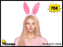 Meshuga PBR Easter Bunny Ears FULL PERM MESH
