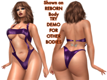 Suspender Bikini & Top For Belleza Classic