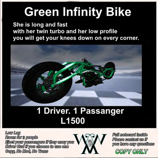 Green Infinity Bike