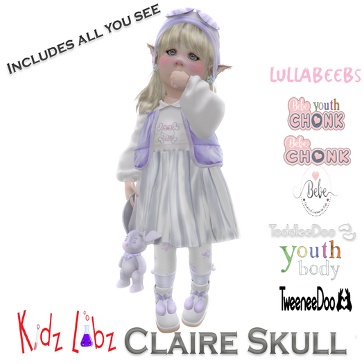 KL Claire Outfit Skull Boxed