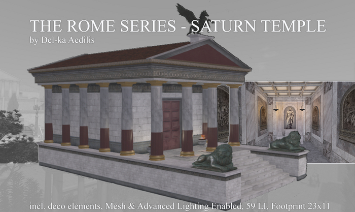 The Rome Series - Saturn Temple c,m
