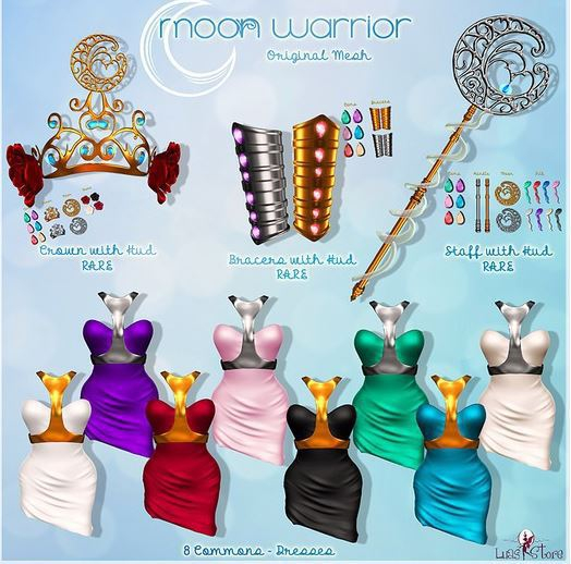 Luas Moon Warrior Crown RARE