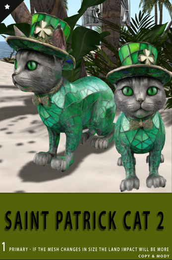 Saint Patrick Cat 2