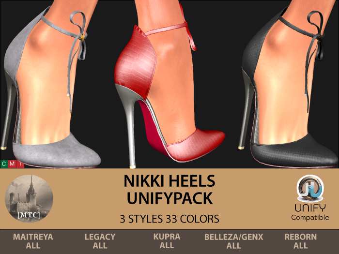[MTC] Nikki Heels Unifypack